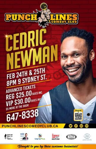 Cedric Newman at Punch Lines Comedy Club