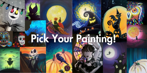 Pick Your Painting! Halloween Edition!