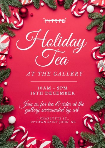 Holiday Tea at the Gallery