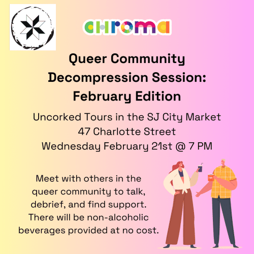 Queer Community Decompression Session: February Edition