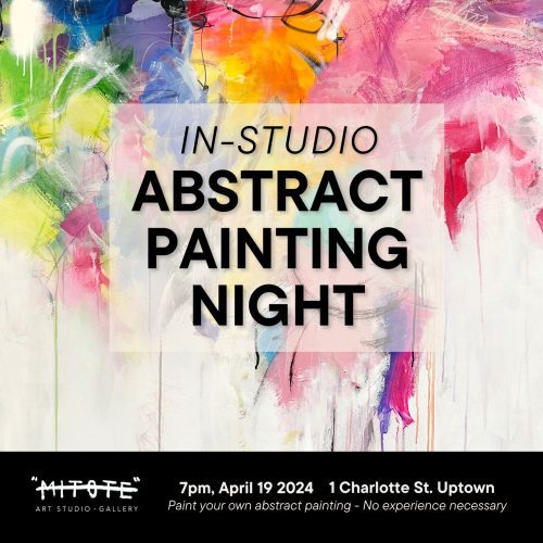 In-Studio Abstract Paint Night