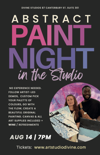 Abstract Paint Night