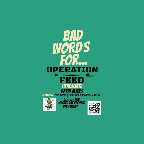 Bad Words for Operation Feed SJ– Comedy That Cares