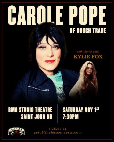 Carole Pope at BMO Studio Theatre (with Kylie Fox)