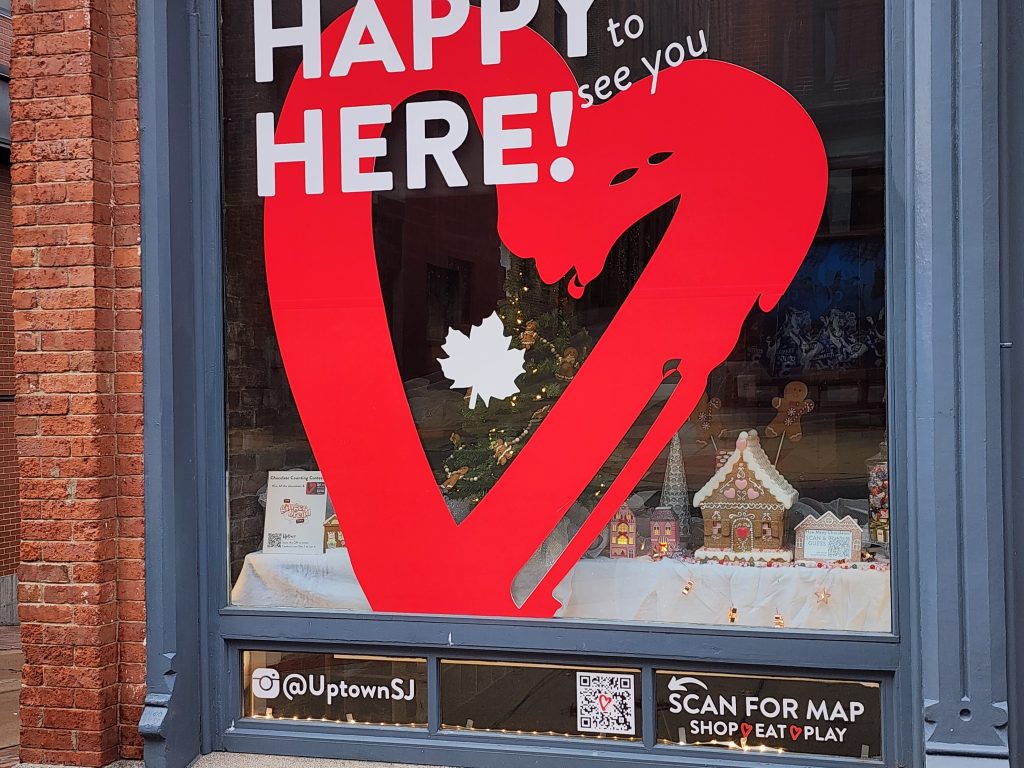 Gingerbread Trail in Uptown Saint John, Happening from December 1st to December 24th 2025 in Saint John, New Brunswick