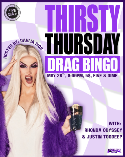 THIRTSY THURSDAY DRAG BINGO